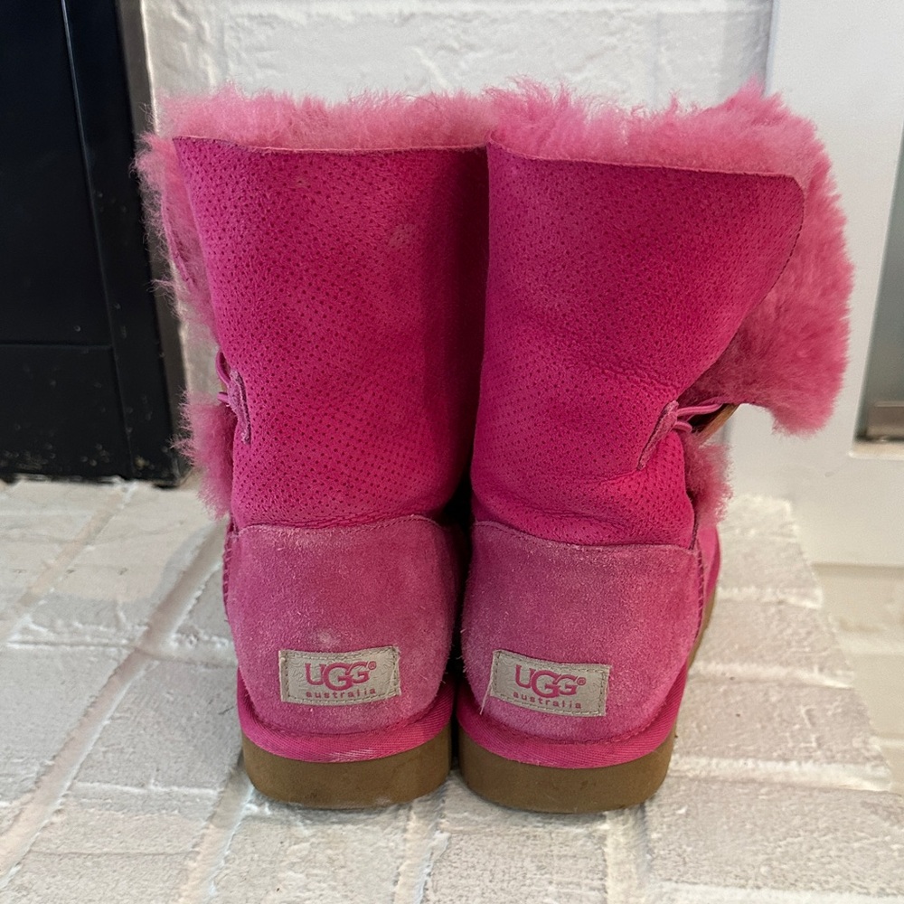 Pink UGG Boots - Picture 3 of 6